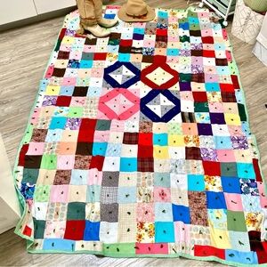 Artisan Stunning quilt patchwork blanket